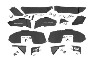 Jeep Wrangler Unlimited Inner Fenders - Front + Rear - Rough Country - '18-'25 Jeep Wrangler Unlimited Inner Fenders - Front + Rear - Rough Country - '18-'25